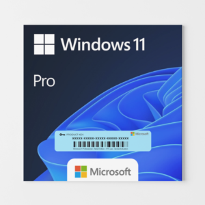 Cover of Windows 11 Professional license