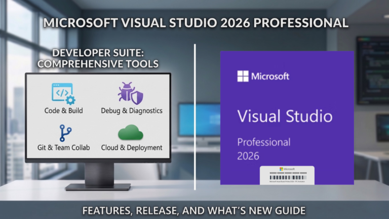 Microsoft Visual Studio 2026 Professional Features, Release & What’s New