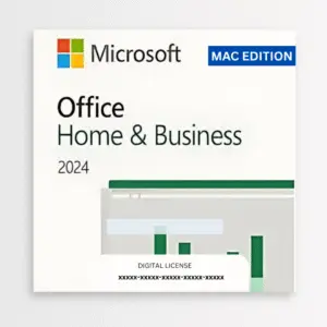 Microsoft Office Home & Business 2024 MAC Edition cover