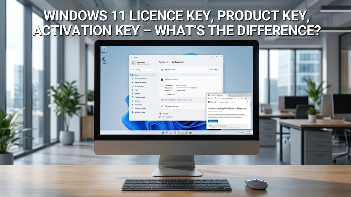 Windows 11 Licence Key, Product Key, Activation Key – What’s the Difference?