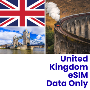 United Kingdom data only eSIM