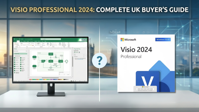 Visio Professional 2024: Complete UK Buyer's Guide