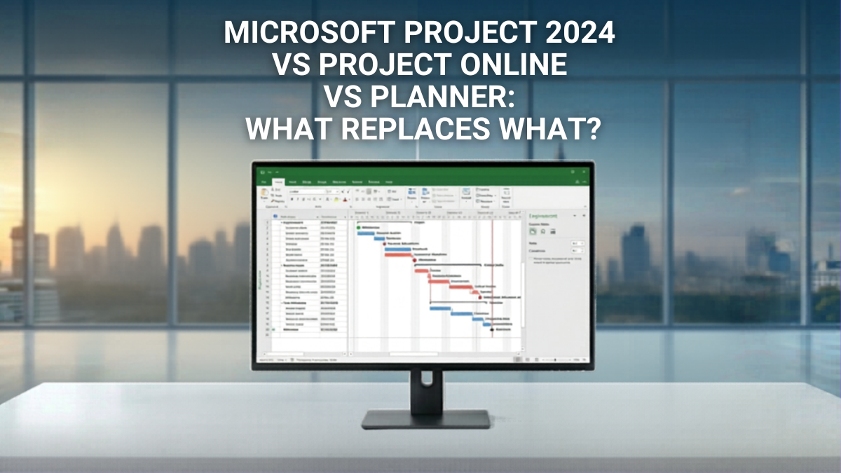 Microsoft Project 2024 vs Project Online vs Planner: What Replaces What?