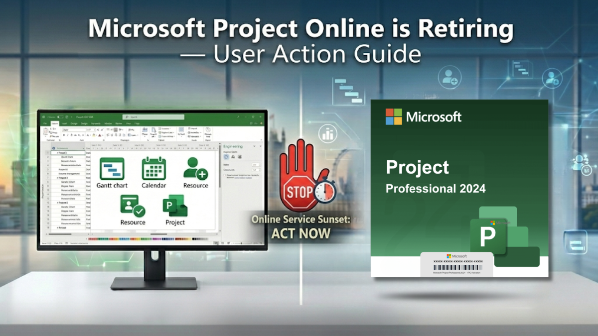 Microsoft Project Online is Retiring — User Action Guide