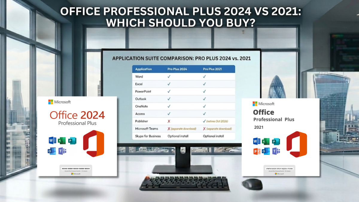 Office Professional Plus 2024 vs 2021: Which Should You Buy?