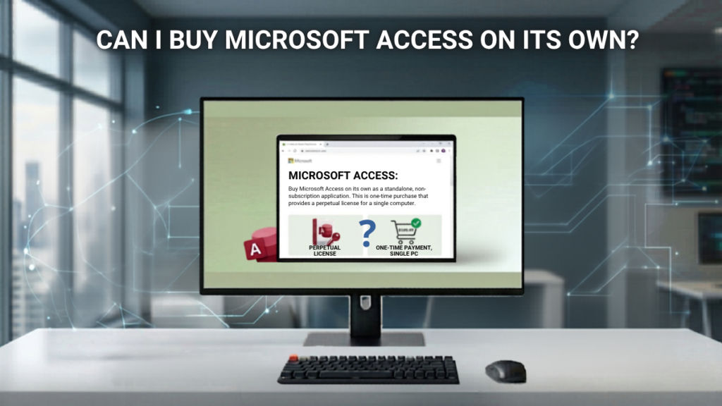 Can I Buy Microsoft Access on Its Own