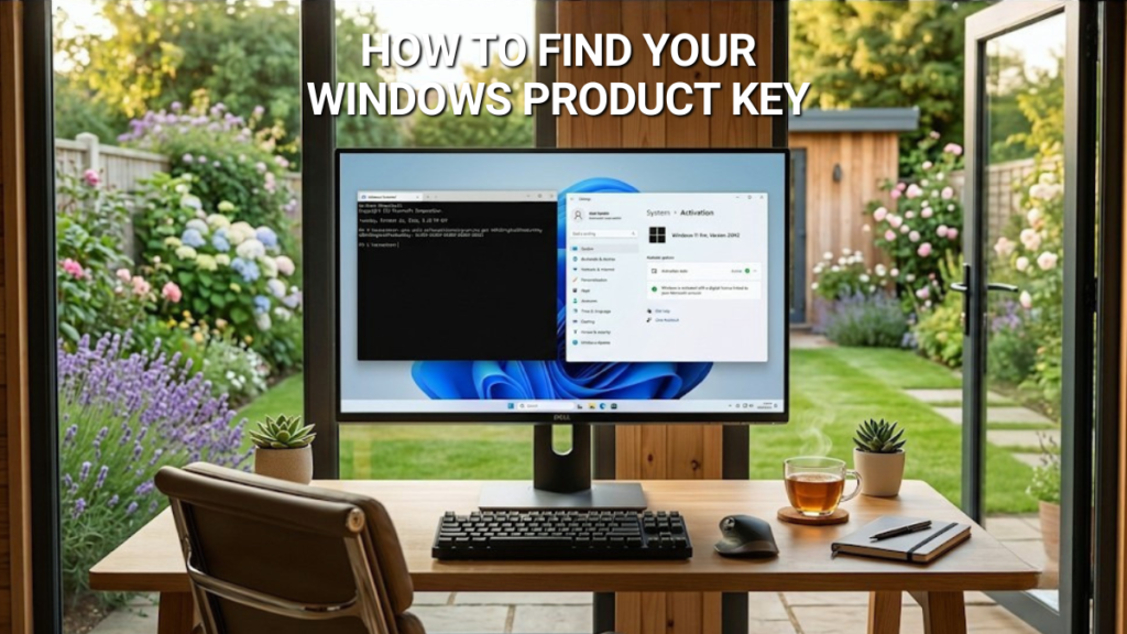 How to Find Your Windows Product Key