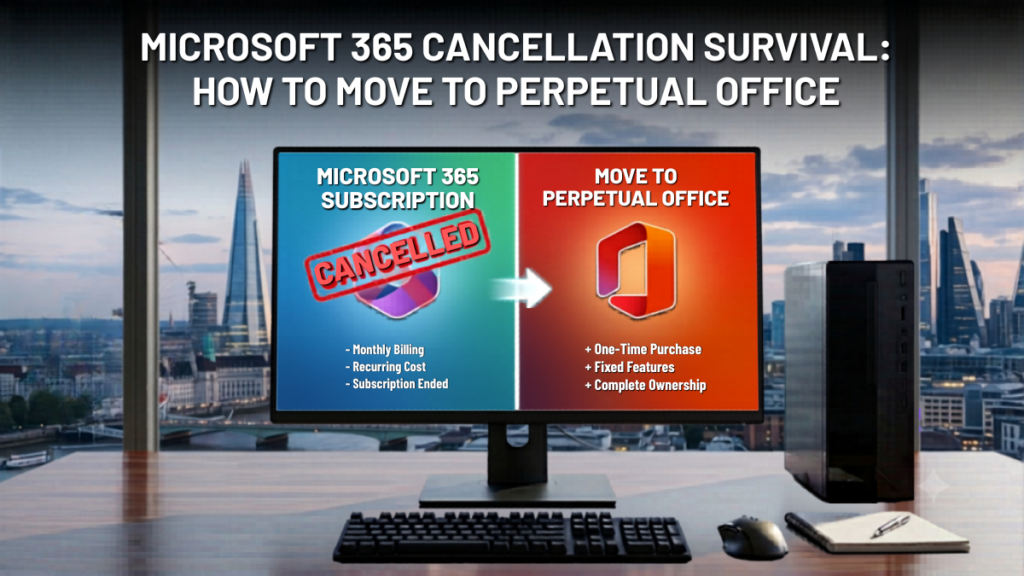 Microsoft 365 Cancellation Survival: How to Move to Perpetual Office