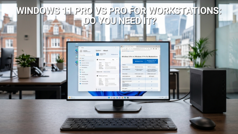 Windows 11 Pro vs Pro for Workstations Do You Need It