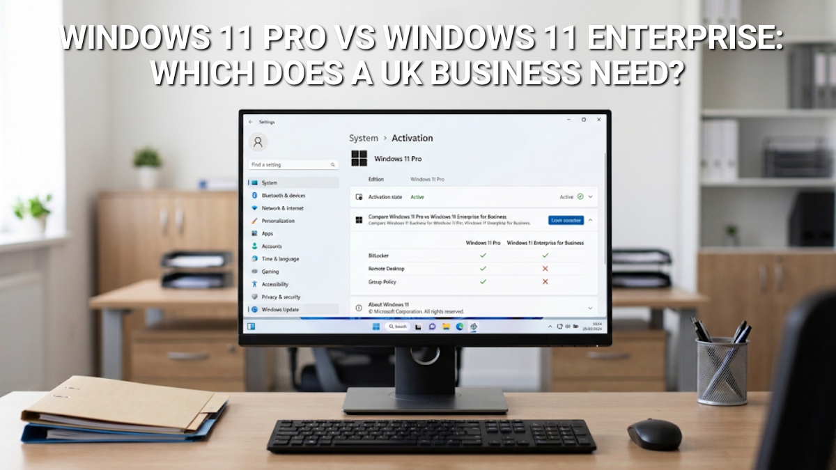 Windows 11 Pro vs Windows 11 Enterprise Which Does a UK Business Need